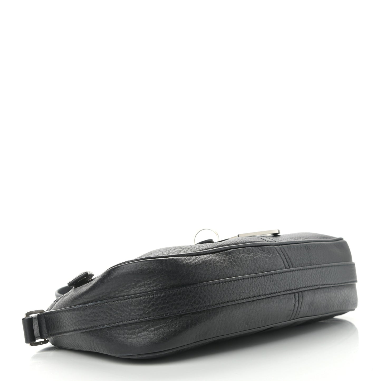 Calfskin Shoulder Bag Black