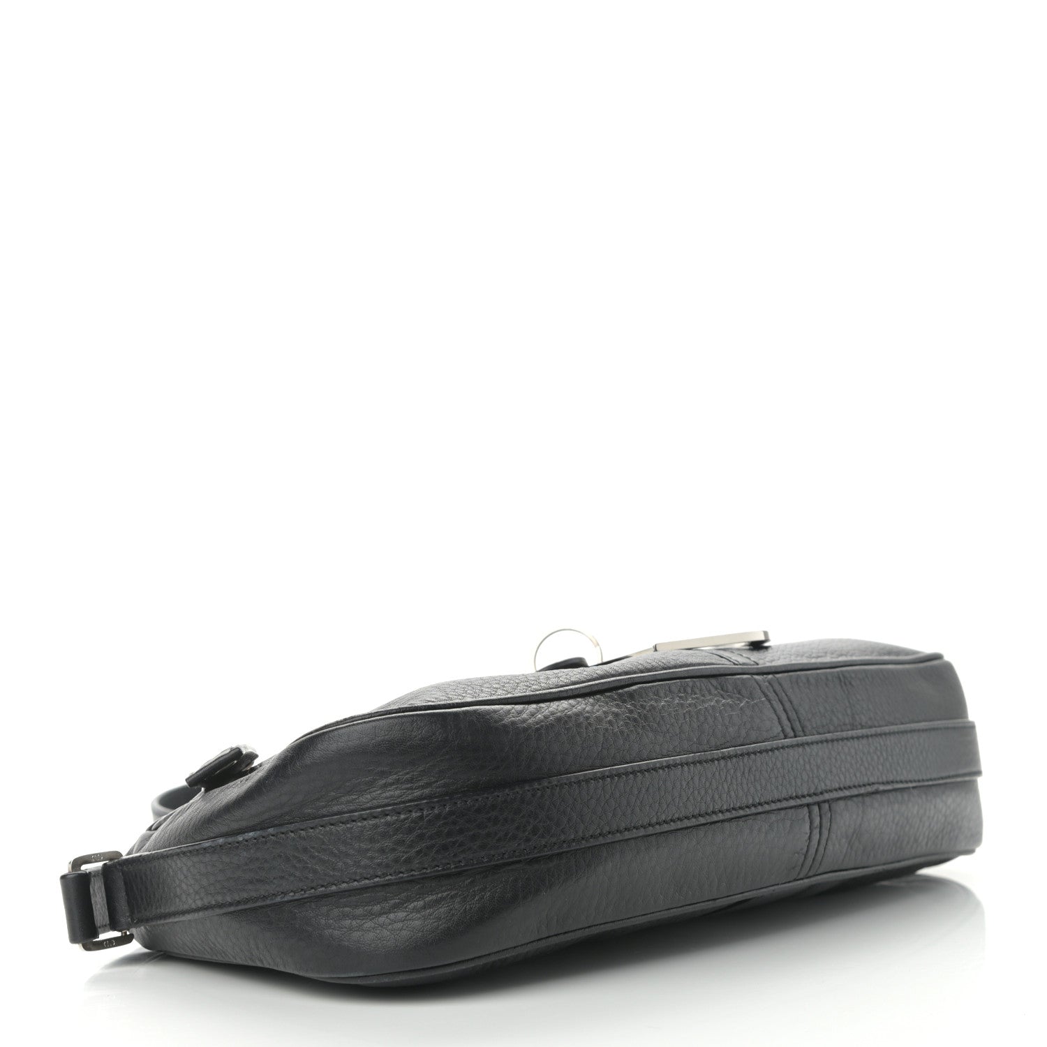 Christian Dior Calfskin Shoulder Bag Black 3 of 9