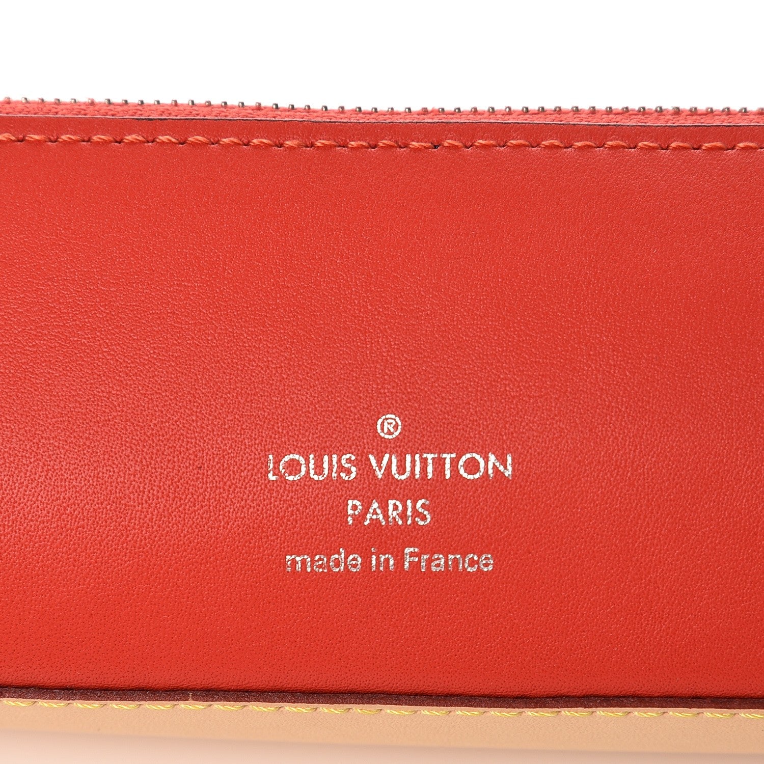 Louis Vuitton Monogram Elizabeth Pencil Pouch Red 6 of 6