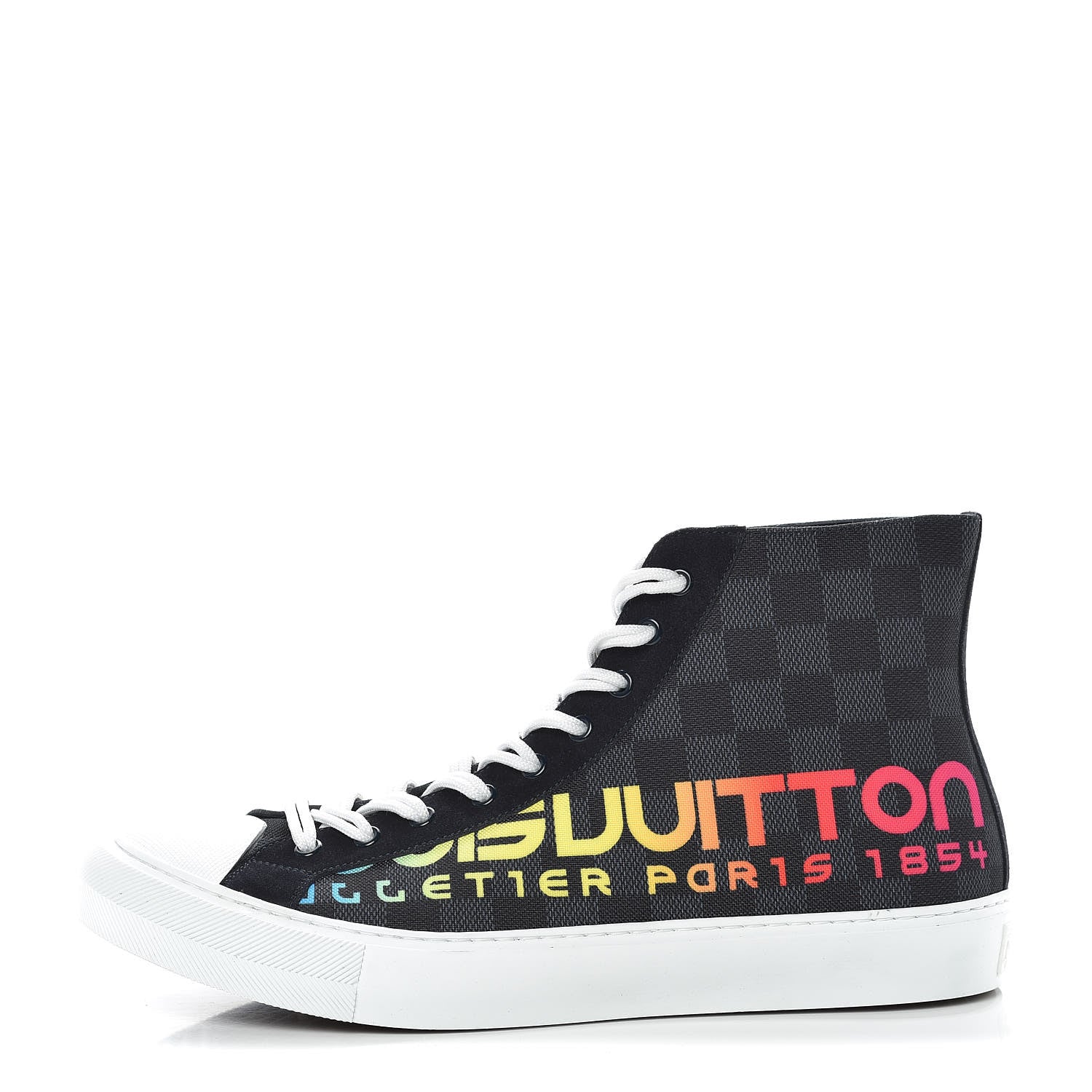 Louis Vuitton Damier Cobalt Tattoo Sneaker Boots 9 1 of 8
