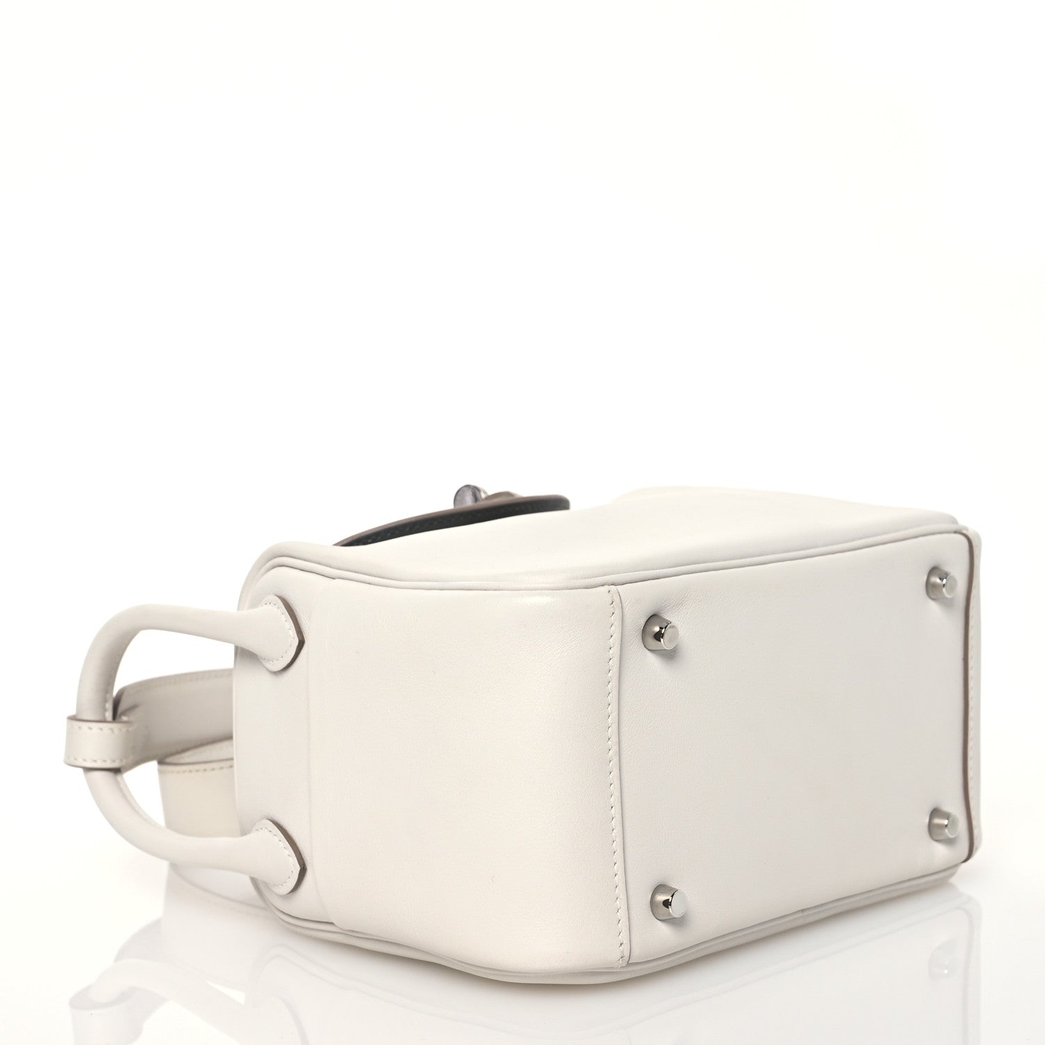 Hermes Swift Verso Mini Lindy 20 Gris Perle Gris Meyer 4 of 13