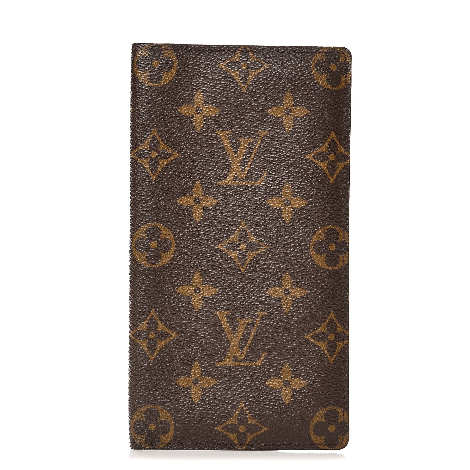 Louis Vuitton Monogram Porte Valeurs Checkbook Wallet 1 of 7