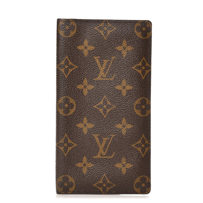 Louis Vuitton Monogram Porte Valeurs Checkbook Wallet 1 of 7