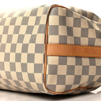Louis Vuitton Damier Azur Speedy Bandouliere 25 9 of 14