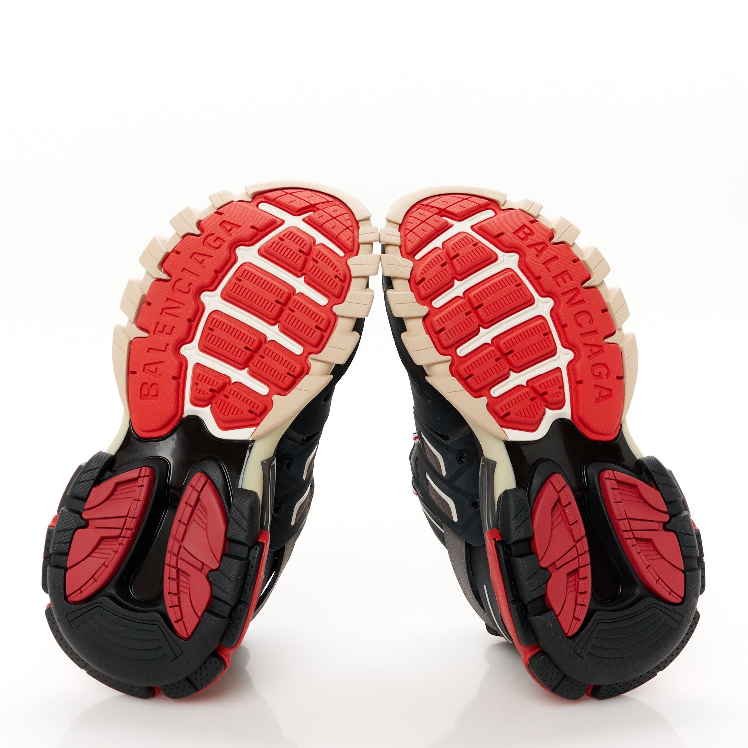 Balenciaga Mesh Nylon Fabric Womens Track Sneakers 36 Black Grey 6 of 10