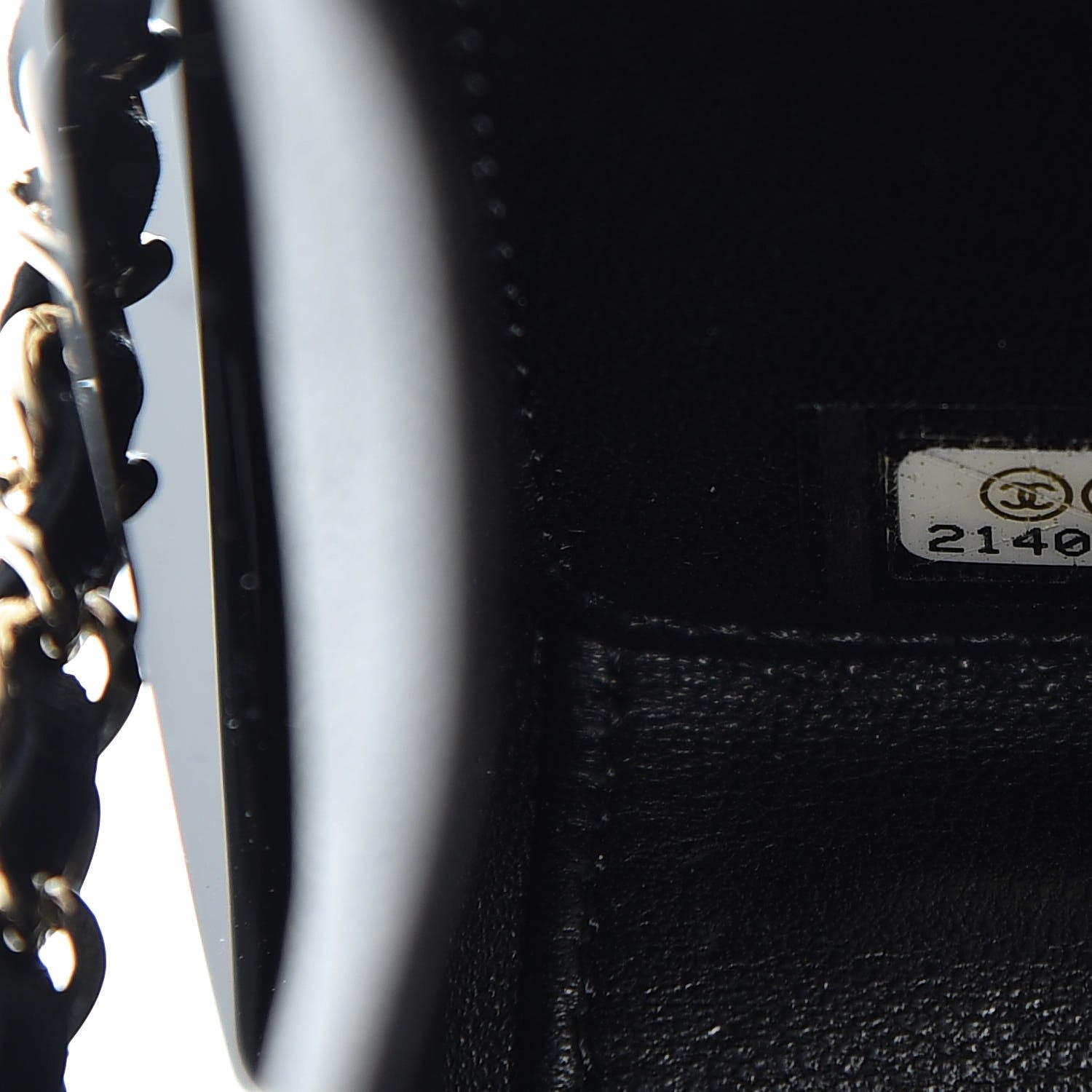Chanel Plexiglass Strass N°5 Minaudiere Black Gold 7 of 11