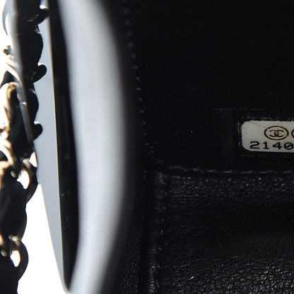 Chanel Plexiglass Strass N°5 Minaudiere Black Gold 7 of 11