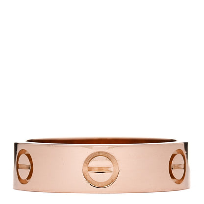 Cartier 18K Pink Gold 5.5mm LOVE Ring 56 7.75 1 of 5