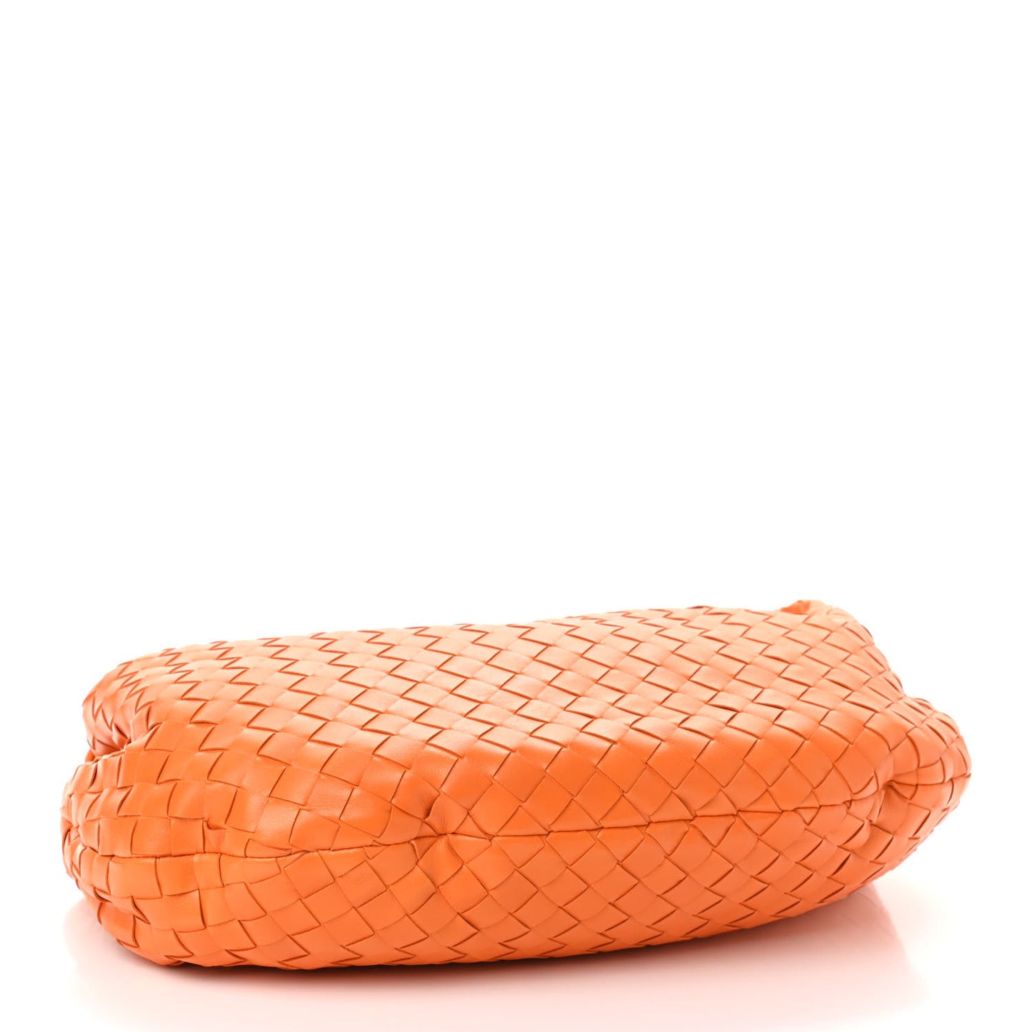 Nappa Intrecciato Medium Jodie Twist Orange