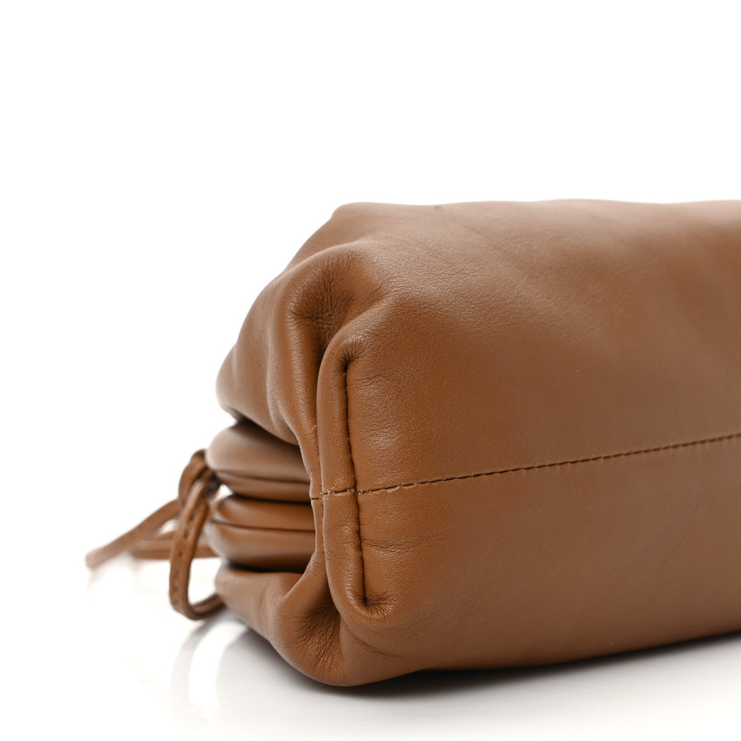 Bottega Veneta Butter Calfskin The Mini Pouch Camel 8 of 9