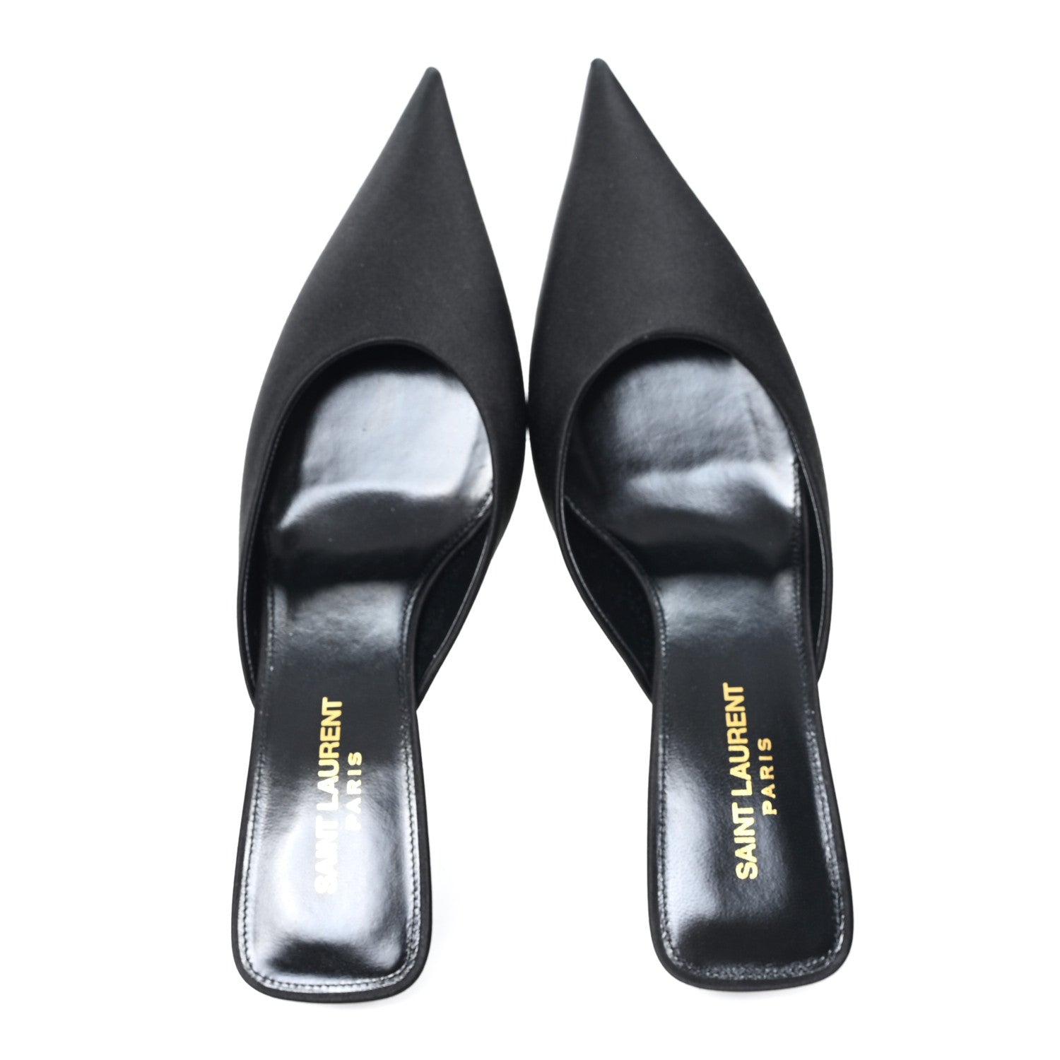Saint Laurent Raso Regale Barbara Pumps 37 Black 2 of 10