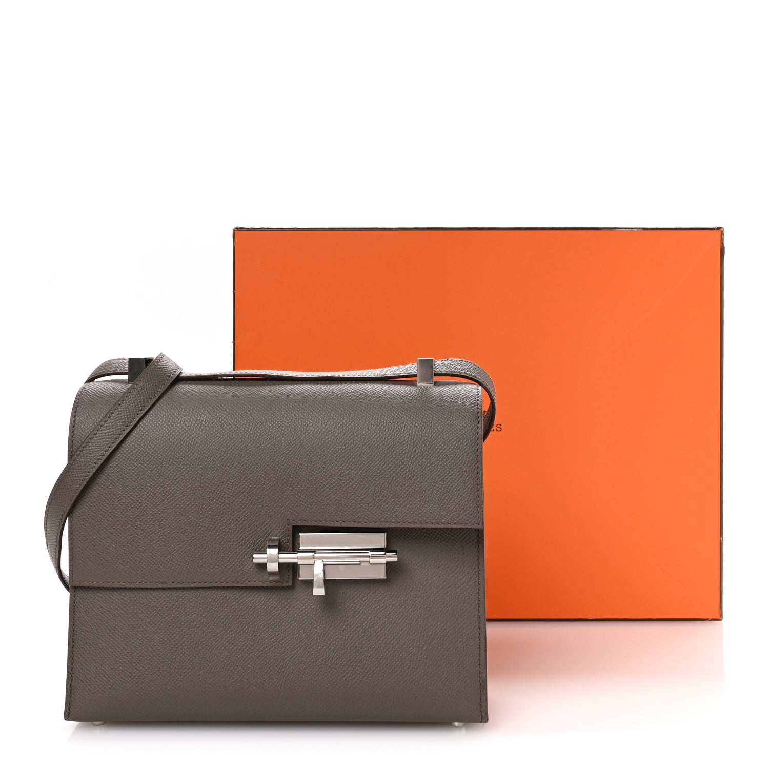 Hermes Epsom Verrou 21 Etain 11 of 11