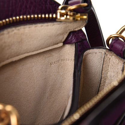 Chloe Goatskin Suede Mini Pixie Bag Nightfall Purple 6 of 14