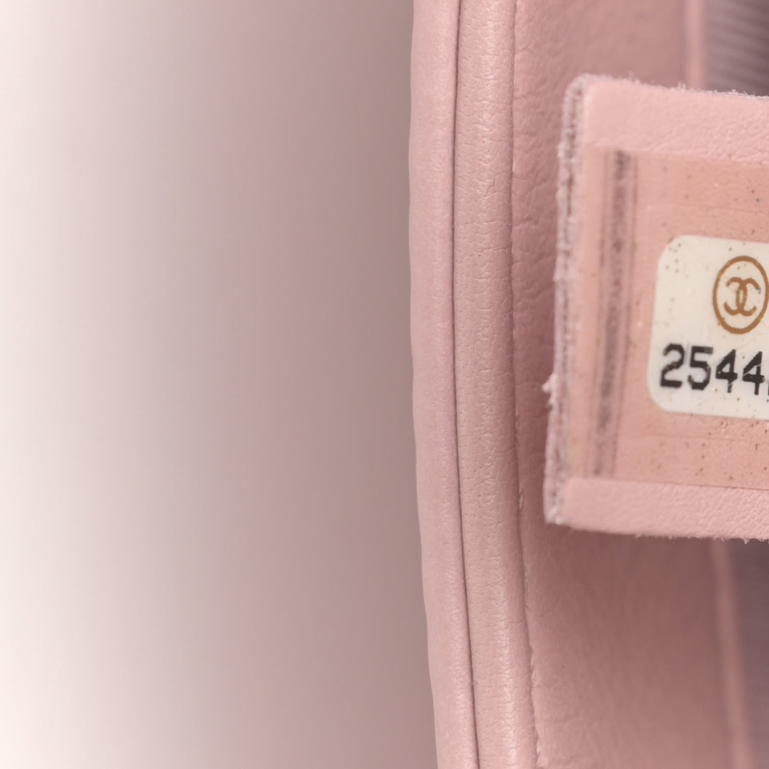 Chanel Calfskin Studded Chevron Quilted Flap Pink 7 of 13