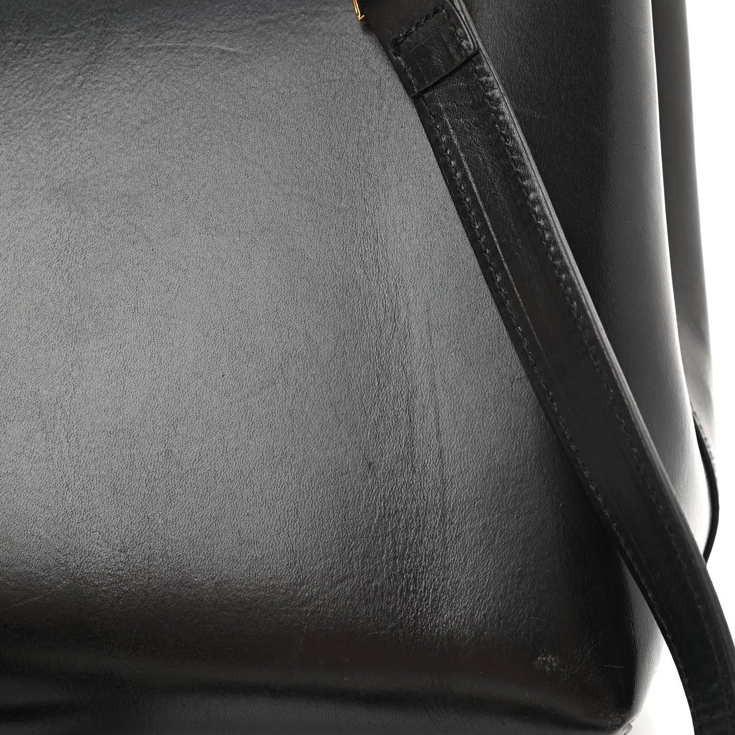 Calfskin Lady Bag Black Flamma