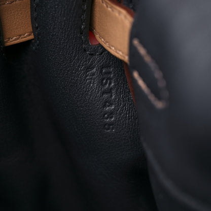Hermes Swift Colormatic Kelly Retourne 25 Caban Black Chai Gold Etoupe 7 of 12