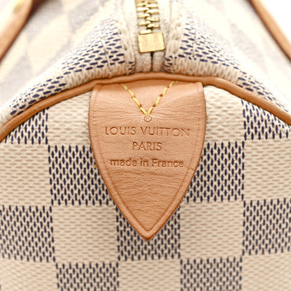 Louis Vuitton Damier Azur Speedy 25 6 of 10
