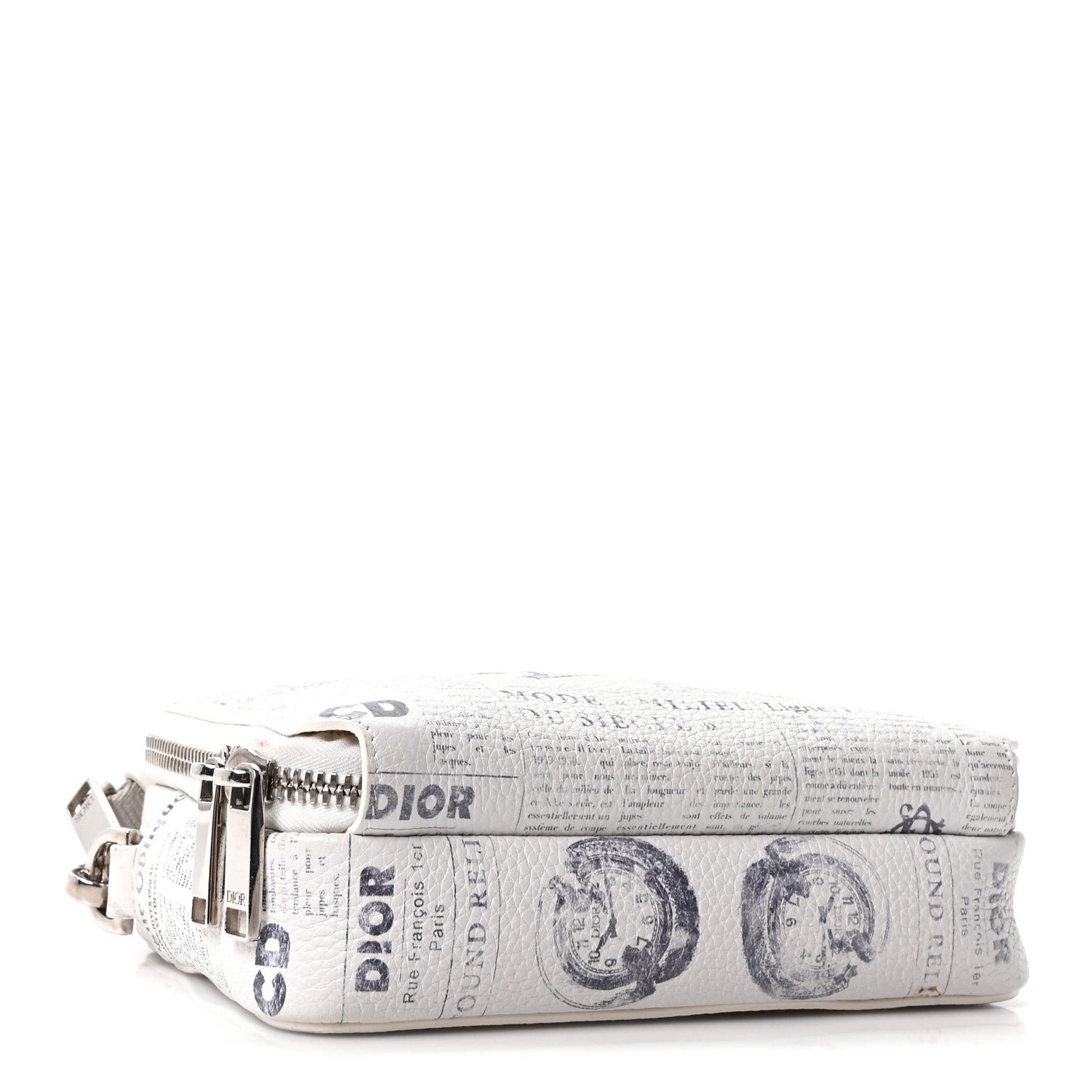 Christian Dior X DANIEL ARSHAM Grained Calfskin Newspaper