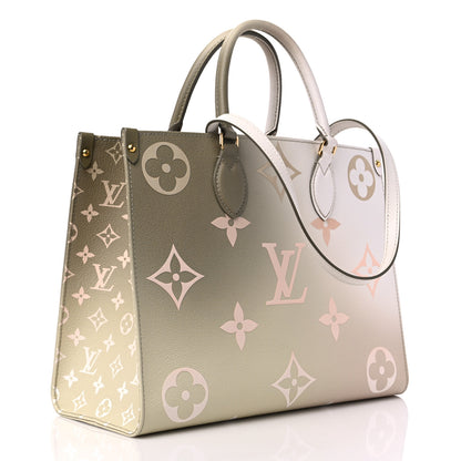 Louis Vuitton Monogram Giant Spring In The City OnTheGo MM Sunset Kaki 3 of 8