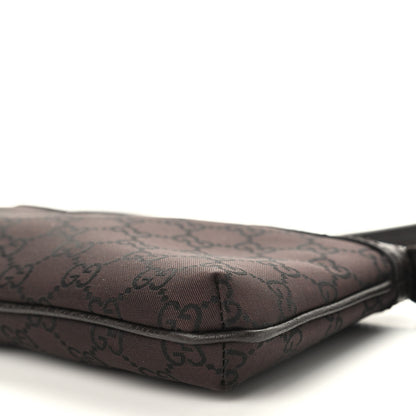Gucci Nylon Monogram Pochette Brown 8 of 9