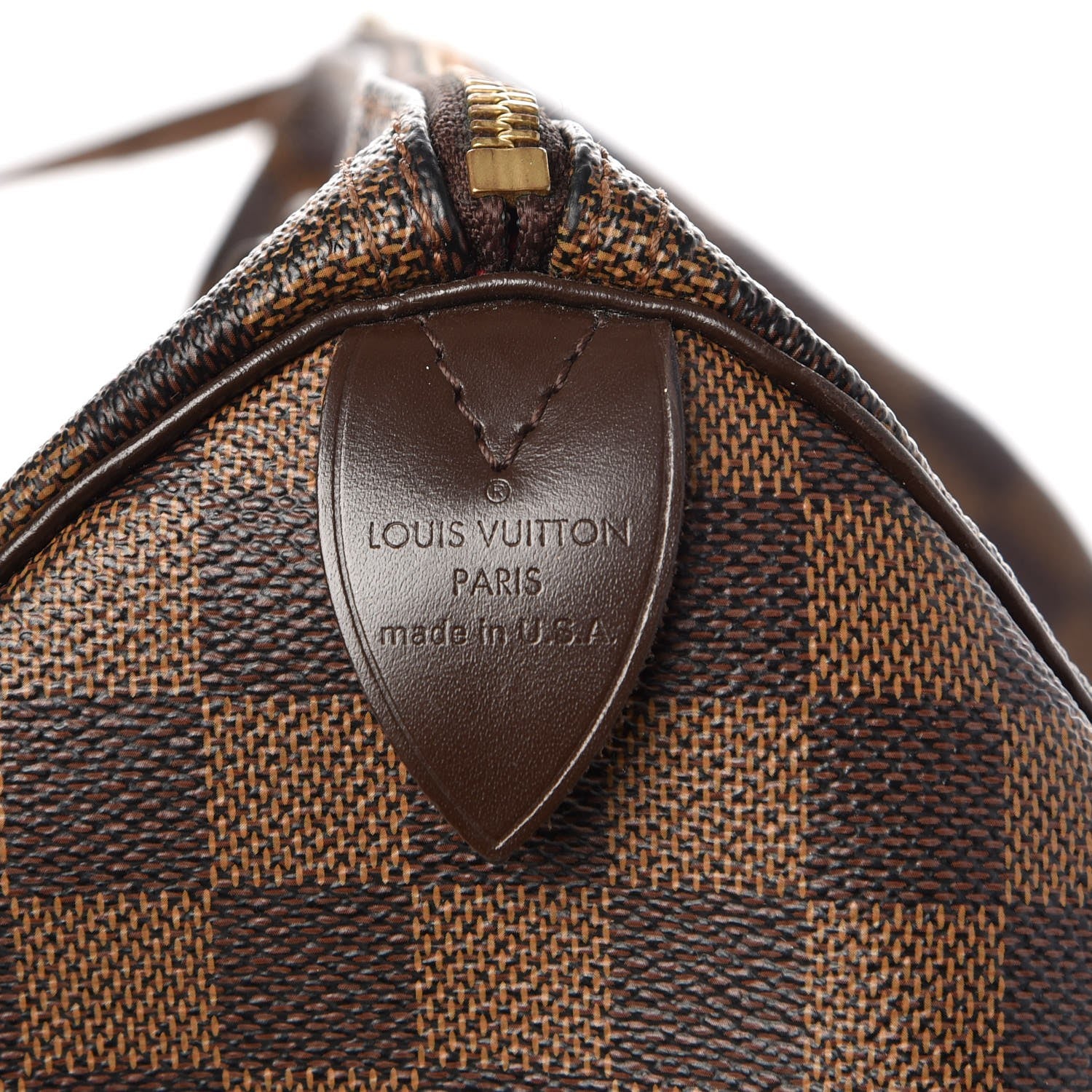Louis Vuitton Damier Ebene Speedy 30 6 of 14