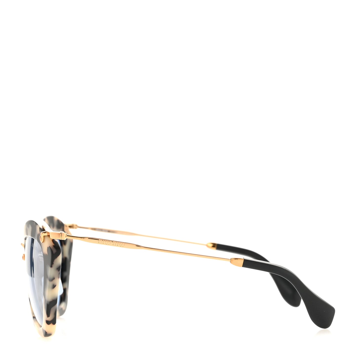 Acetate Metal Cat Eye Sunglasses SMU10N Tortoise
