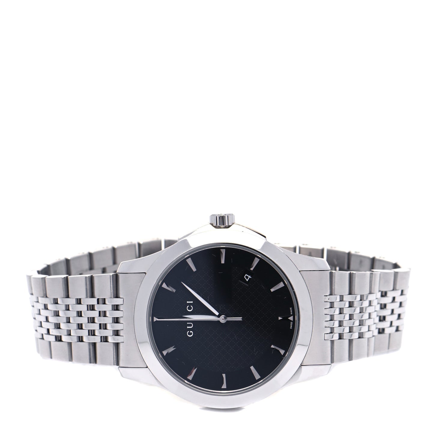Stainless Steel 38mm G-Timeless Quartz Watch Black