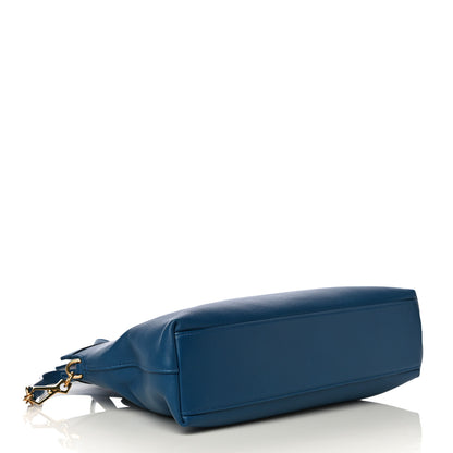Gucci Lambskin Medium Linea Matisse Top Handle Bag Blue 4 of 14