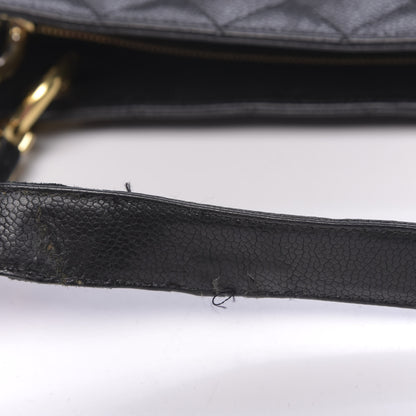 Chanel Caviar Quilted Grand Shopping Tote GST Black 10 of 16