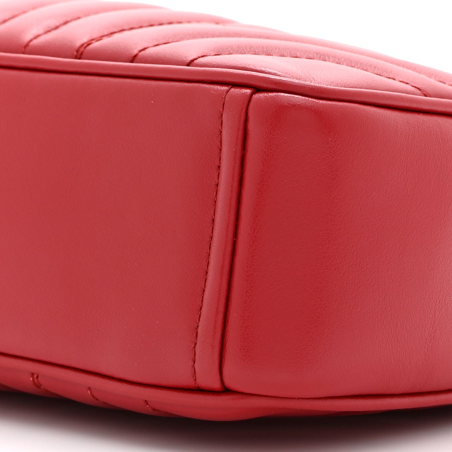 Prada Soft Calfskin Diagramme Camera Bag Rosso 10 of 10