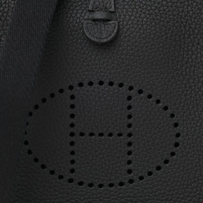 Hermes Taurillon Clemence Evelyne TPM Black 8 of 11