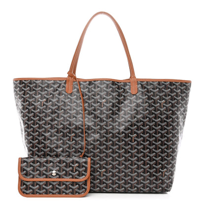 Goyard Goyardine Saint Louis GM Black Gold 1 of 12