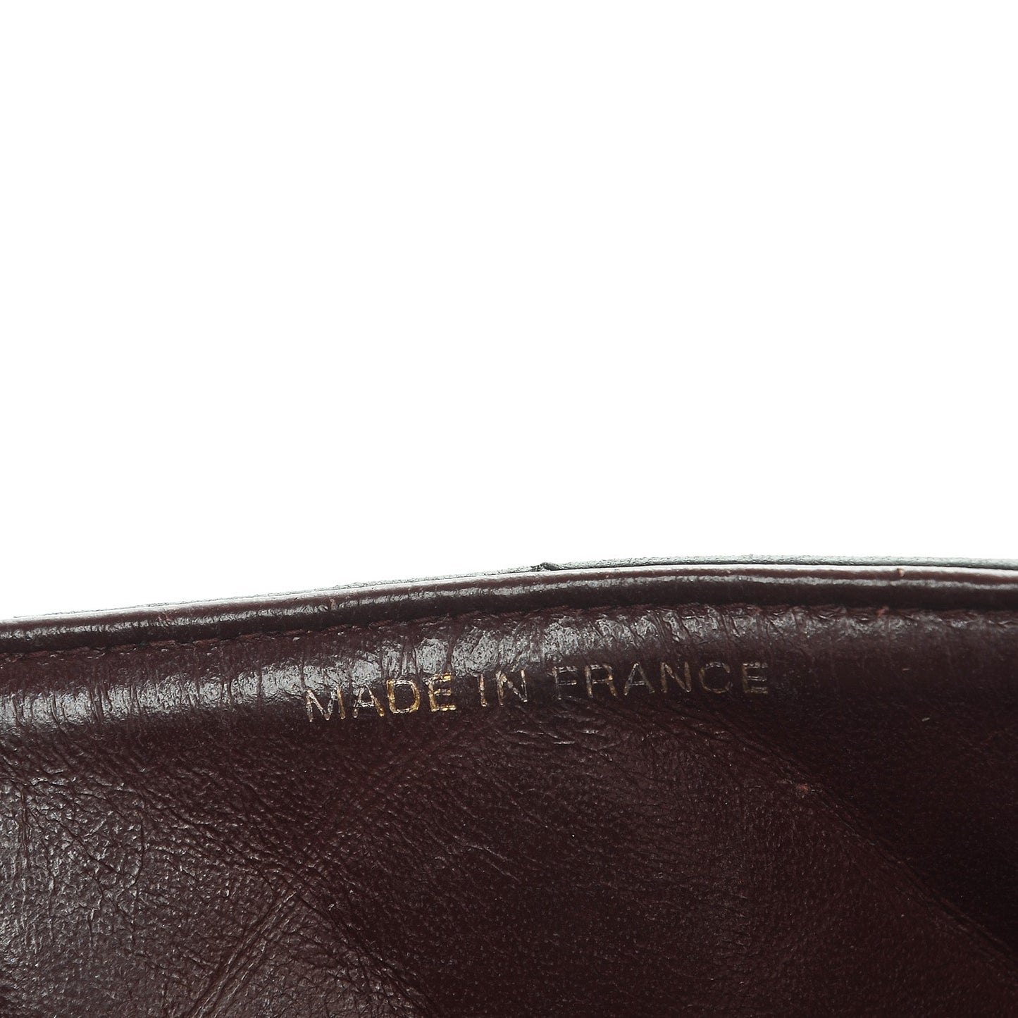 Lambskin Medium Single Flap Black