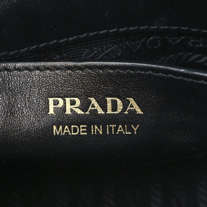 Prada Soft Calfskin Diagramme Camera Bag Black 6 of 9