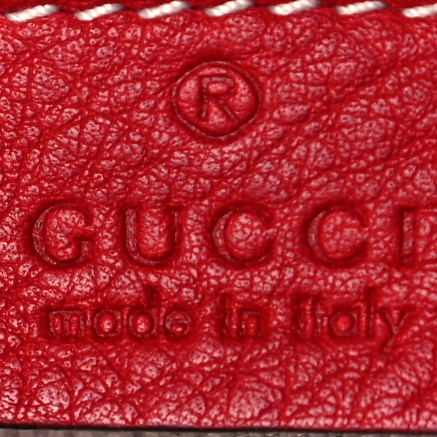 Gucci Cellarius Calfskin Medium Bamboo Backpack Hibiscus Red 5 of 15