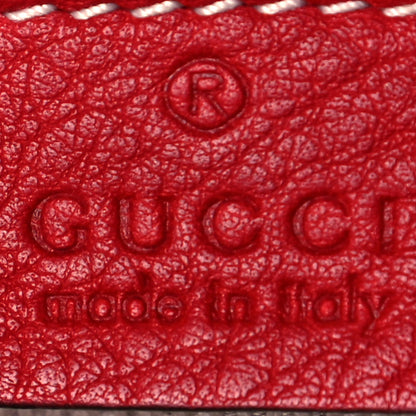 Gucci Cellarius Calfskin Medium Bamboo Backpack Hibiscus Red 5 of 15
