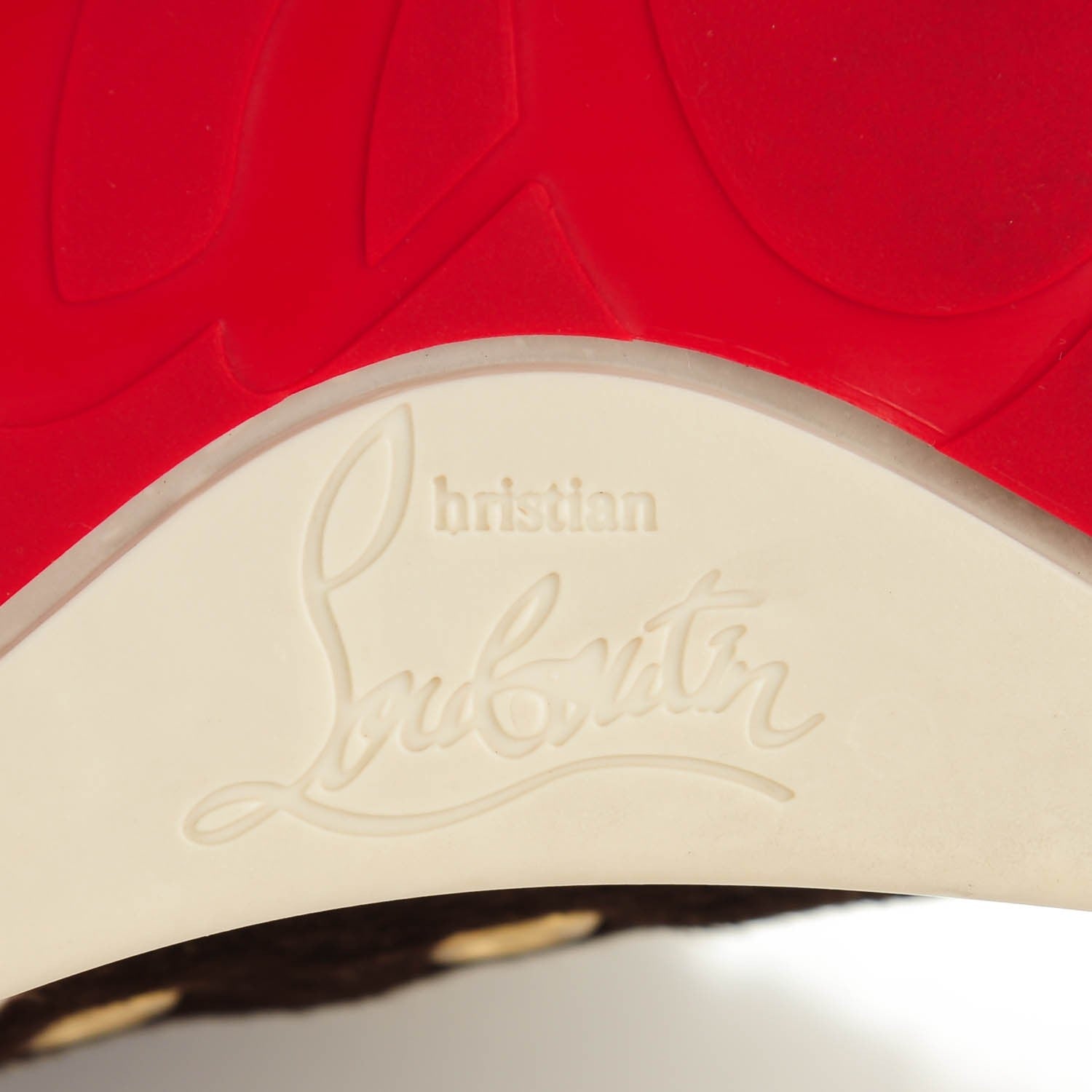 Christian Louboutin Calf Hair Animal Print Rantus Orlato Flat Sneakers 38.5 Multicolor 9 of 9