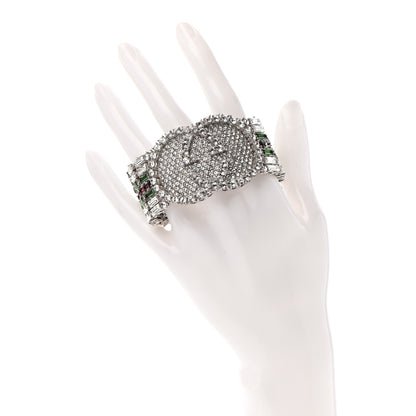 Gucci Crystals Double G Web Tennis Bracelet L Multicolor 2 of 6