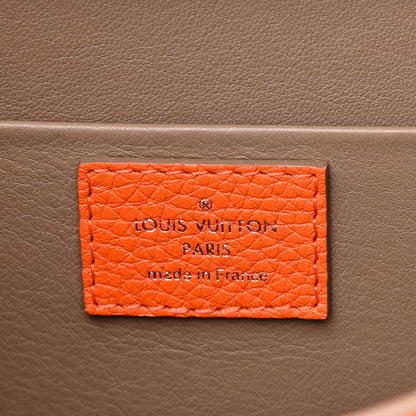 Louis Vuitton Taurillon Marceau Tangerine Taupe 5 of 17