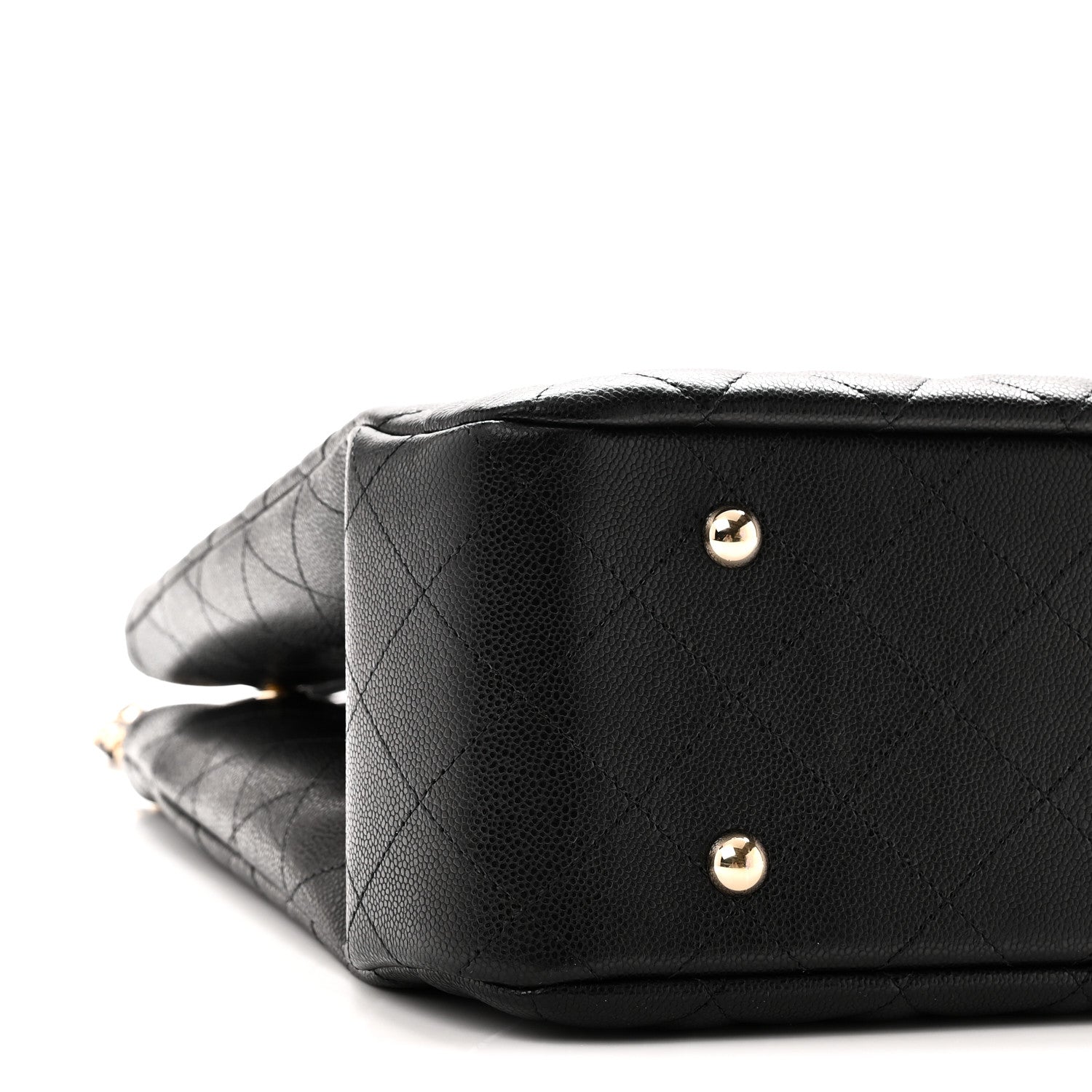 Chanel Caviar Quilted Large Classic Shopping Tote Black 9 of 10