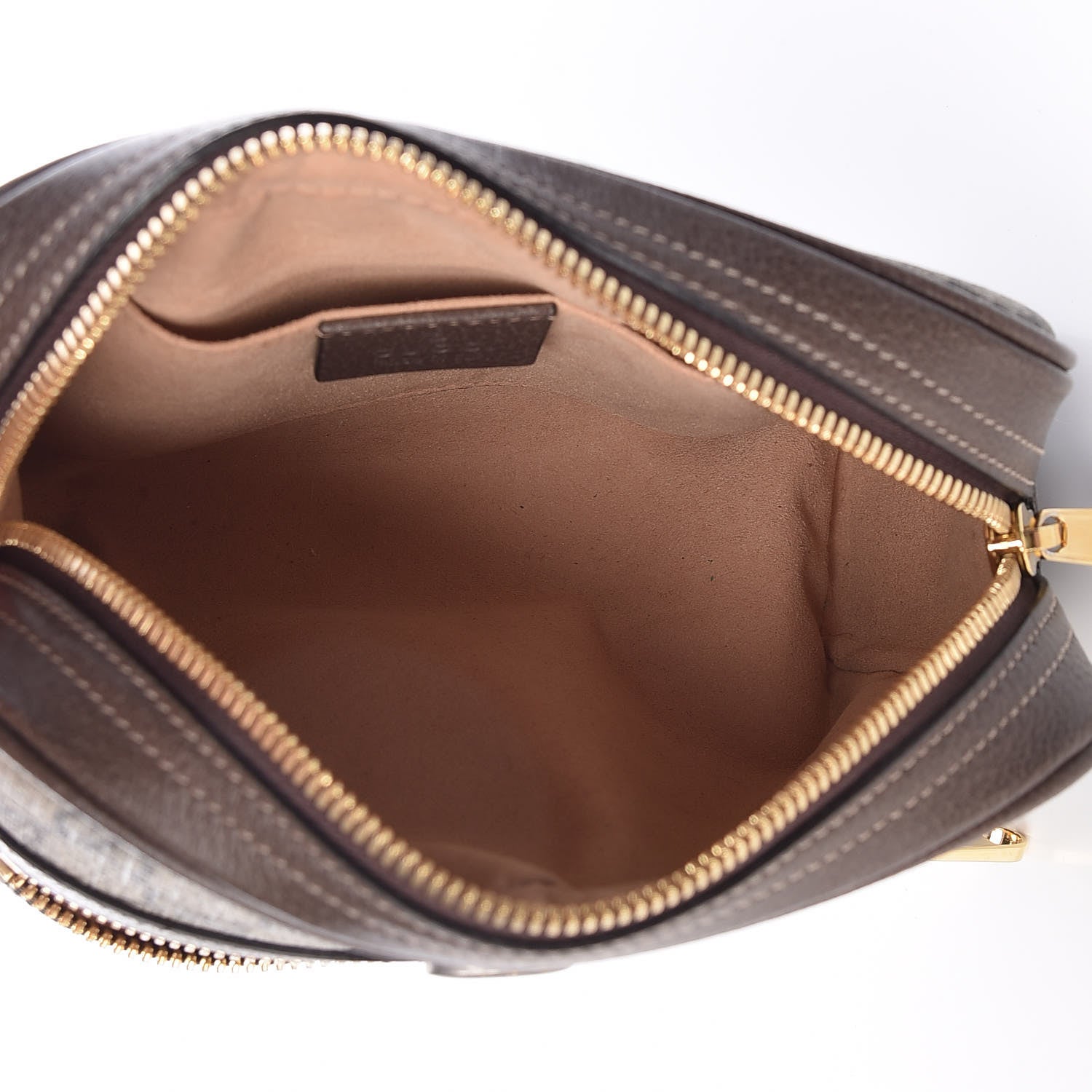 Gucci GG Supreme Monogram Web Small Ophidia Belt Bag 85 34 Dark Brown 5 of 9