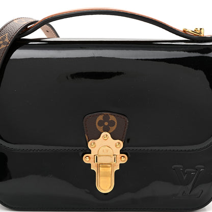 Louis Vuitton Patent Calfskin Monogram Cherrywood BB Black 7 of 9
