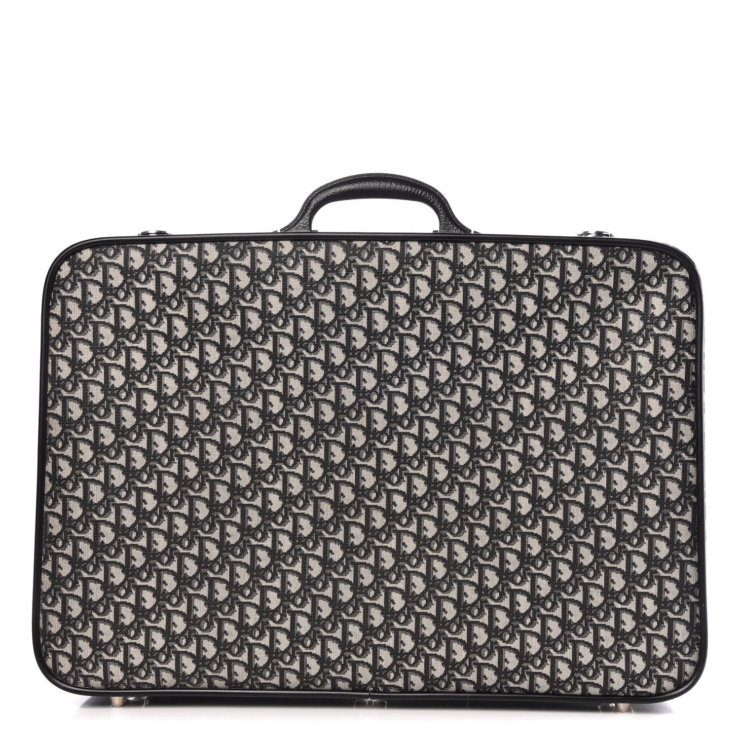 Christian Dior Monogram Jr Pullman 24 Luggage Suitcase Black 1 of 14