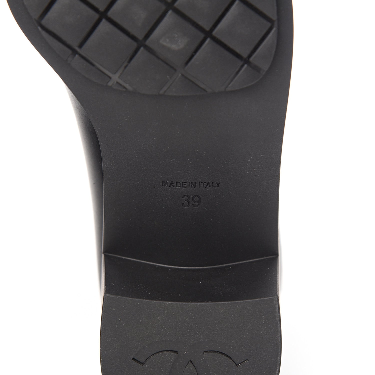 Chanel PVC CC Short Boots 38 Black 6 of 8