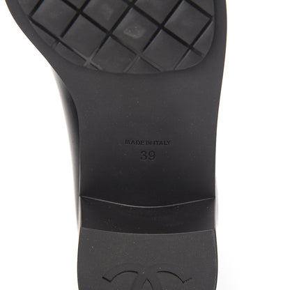 Chanel PVC CC Short Boots 38 Black 6 of 8