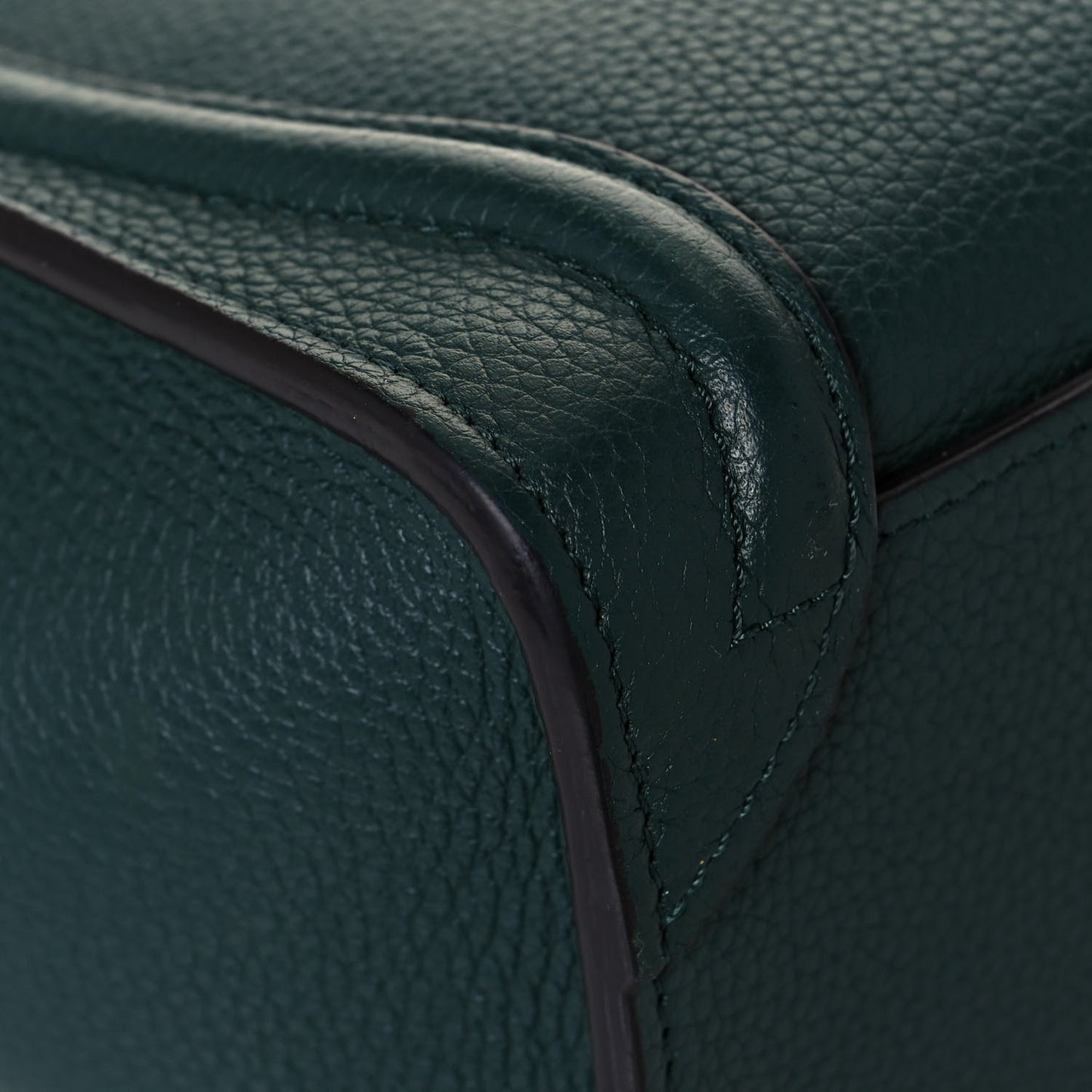Drummed Calfskin Nano Luggage Amazone