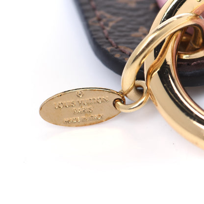 Louis Vuitton Monogram Fetish Lug Tag Bag Charm Brown 3 of 3