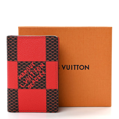 Louis Vuitton Damier Pop Pocket Organizer NM Red 7 of 7