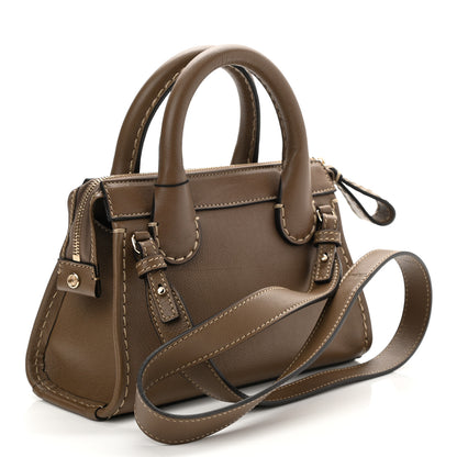 Chloe Buffalo Mini Edith Bag Deep Khaki 3 of 8