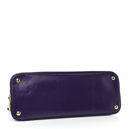 Prada Saffiano Vernice Promenade Tote Viola 3 of 8